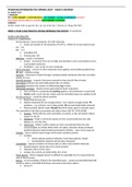 NURSE-UN 1463 - Exam 2 Study Guide.