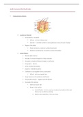 NURS 311- Health Assessment Final Study Guide