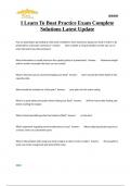 I Learn To Boat Practice Exam Complete Solutions Latest Update