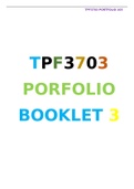 TPF3703 PORTFOLIO