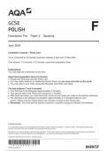 AQA GCSE polish8688 SF PC Polish  2Apr24to17May 2024