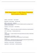 CNA State Exam IL 2023 Study Questions And Answers Rated A+.