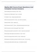  Wpdsa Mid Course Exam Questions And Complete Correct Answers.