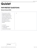 Waldorf College NURS 6531 FNP PRETEST QUESTIONS Flashcards | Quizlet.