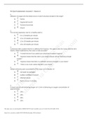 RNSG 1261 Medical-Surgical Nursing/ Pre-Quiz Fundamentals: Scenario 8 – Maurice A: all answers correct, latest Fall 2021.