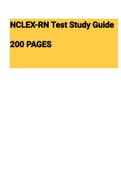 NCLEX-RN Test Study Guide