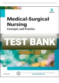 Exam (elaborations) TEST BANK FOR MEDICAL-SURGICAL NURSING CONCEPTS & PRACTICE 3RD EDITION deWIT STROMBERG DALLRED 