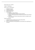 NURSING 3210 - Exam 3 Study Guide.