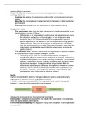 Samenvatting Robbins: Management 3,7,14,15,16,17