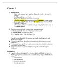 Child and Family Nursing Exam 1 CE 4852 STUDY GUIDE