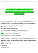 ATI NUTRITION PROCTORED EXAM with Actual NGN Questions and Answers & Rationales, 100% Verified