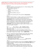 NURS 206 Decision Making, Problem Solving, Critical Thinking, and Clinical Reasoning: Requisites for Successful Leadership and Management,GRADED A