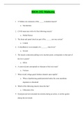 BIOS 252 Midterm Exam / BIOS252 Midterm Exam (Review and Essay Question Answer) (Latest-2021): Anatomy and Physiology II with Lab: Chamberlain College of Nursing |100% Correct Q & A, Download to Secure HIGHSCORE|