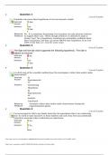 BIO 130M Introduction to Environmental Science Exam Review Questions and Answers