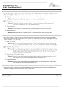 NR-452 Capstone Course N3401 Exam 3 practice F21 Detailed Answer Key