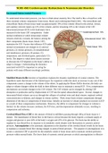 NURS N4581 Exam 1 Week 4 Cerebrovascular Dysfunction & Neuromuscular Disorders.