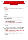 Health Assessment Exam 3 SOLUTION FALL -2021 LATEST EDITION AID 98.9% FINAL SCORE