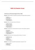 BIOD 152 Module 4 Exam