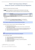 BIOS252 Week 7 Lab: Endocrine System and Blood Glucose Regulation Part A: Lab Manual Exercise 25; Endocrine Structure and Function Part B: PowerPhys # 5; Blood Glucose Regulation BIOS_252 Week 7 Discussions