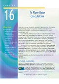  16_Curren_1401831222 - CHAPTER 16 Objectives  IV Flow Rate CalculatioN