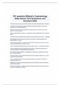 191 question Milady's Cosmetology State Board Test Questions and Answers 2024