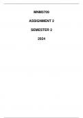 MNM3709 Assignment 2 Semester 2 2024 (Detailed Answers)