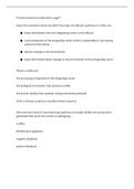 Topic 1 Practice Test: Homeostasis and Feedback Mechanisms. Answers Included!: Human Physiology Fall 2021 CU Denver. Dr. Laurel Beck