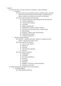 Exam 1 Study guide