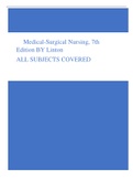 Medical-Surgical Nursing, 7th Edition BY Linton