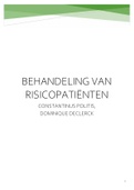 De behandeling van risicopatienten: volledige samenvatting 