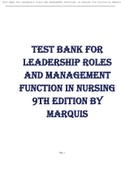 TEST BANK FOR FOCUS ON NURSING PHARMACOLOGY 7TH EDITION BY KARCH