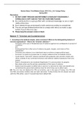  GOV 312L: Review Sheet, Third Midterm Exam,U.S. Foreign Policy Spring 2018