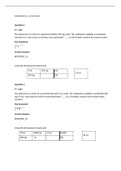 NR 226 week 1 practice quiz result- Montgomery College