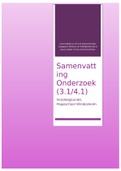 Samenvatting onderzoek, jaar 2, Windesheim