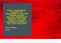 WEEK 7 ASSIGNMENT: THEORETICAL FRAMEWORK TO SUPPORT EVIDENCE-BASED PRACTICE: POWERPOINT PRESENTATION 100% CORRECT ANSWERS GUARANTEED GRADE A+ FALL-2021 SOLUTION