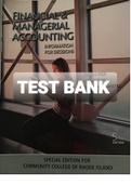 Exam (elaborations) Financial Accounting Information for Decisions John Wild 5th Ed. Test Bank Chapter 1 