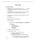 NURS 3561 - Endocrine Problems Student Handout