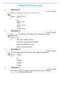 NRNP 6552 / NRNP6552 Week 2 quiz. Latest