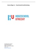 College aantekeningen Blok B Werk, Sport, Hobby - Hoorcollege 10 - Functionele krachttraining