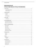 Samenvatting vitale parameters (M.De Winter)