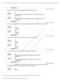 MKT 201 Principles of Marketing Quiz Already graded A