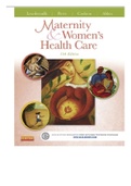 Test Bank for Maternity and Women’s Health Care 11th Edition Lowdermilk