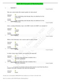 MKT 201 Principles of Marketing Quiz latest