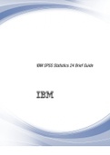  SPSS Statistics 24 Brief Guide