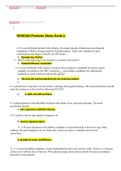 NSG6340>Predictor Study Guide 2.