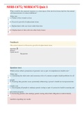 NURS C475/ NURSC475 Quiz 1 with correct Answeres_(UPDATED 21/22) | 100% Guaranteed Satisfaction.