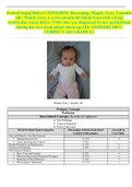 Ventral Septal Defect UNFOLDING Reasoning; Mandy Gray, 2 months old / Mandy Gray is a two-month-old infant born with a large ventricular septal defect (VSD) that was diagnosed by her pediatrician during her two-week infant check-up ALL ANSWERS 100% CORREC