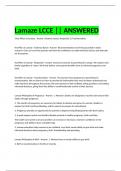 Lamaze LCCE || ANSWERED