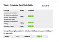 PHL 320 - Week 4 Knowledge Check. Study Guide.