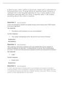 Exam (elaborations) NURS 1102 Passpoint-psychotic disorders/NURS 1102 Passpoint-psychotic disorders. Questions And Answers. A+ Graded 